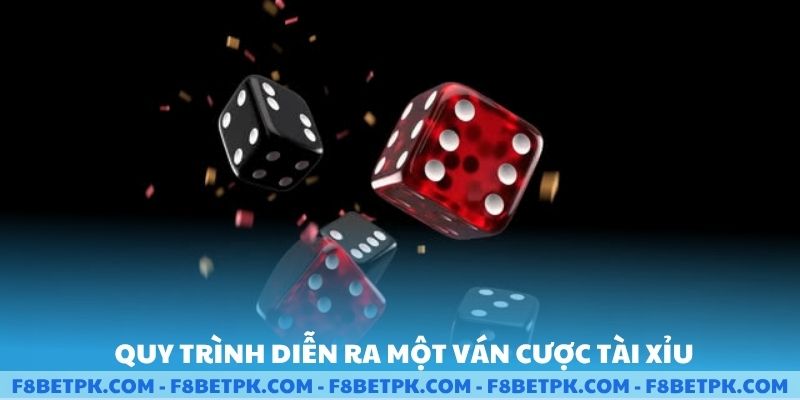 Quy trình diễn ra một ván cược Tài Xỉu