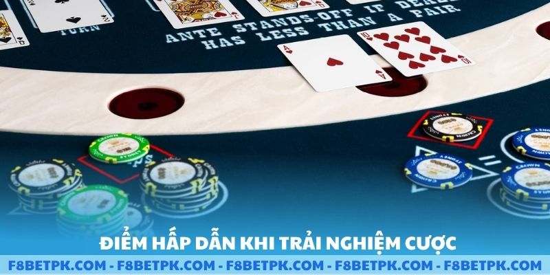 Các điểm hấp dẫn khi trải nghiệm cược theo luật chơi Baccarat Online